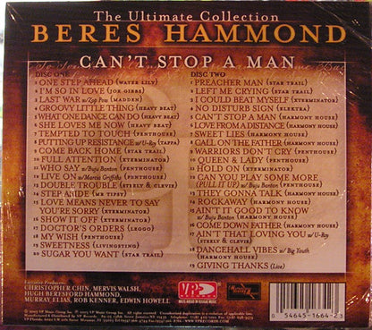 Beres Hammond : Can't Stop A Man: The Ultimate Collection (2xCD, Comp)