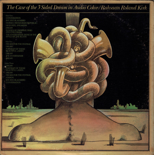 Rahsaan Roland Kirk* : The Case Of The 3 Sided Dream In Audio Color (2xLP, Album, PR)