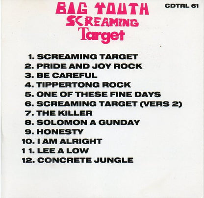 Big Youth : Screaming Target (CD, RE)