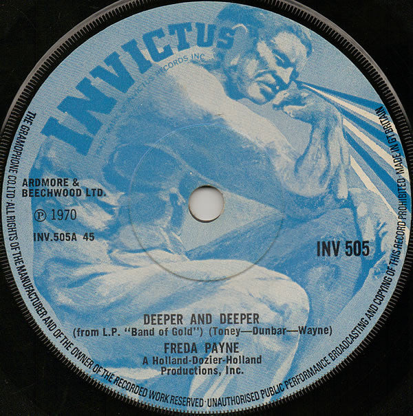 Freda Payne : Deeper And Deeper (7", Single)