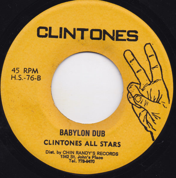 Meditations* / Clintones All Stars : Babylon Trap Them / Babylon Dub (7")