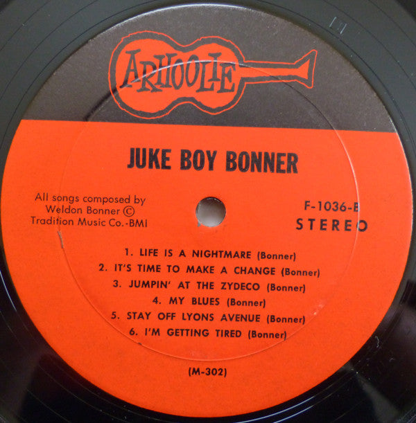 Juke Boy Bonner : I'm Going Back To The Country Where They Don't Burn The Buildings Down (LP, Album)