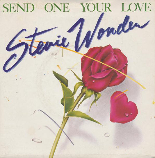 Stevie Wonder : Send One Your Love (7", Single)