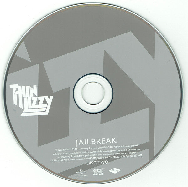 Thin Lizzy : Jailbreak (CD, Album, RE, RM + CD, RM + Dlx, M/Print, Exp)