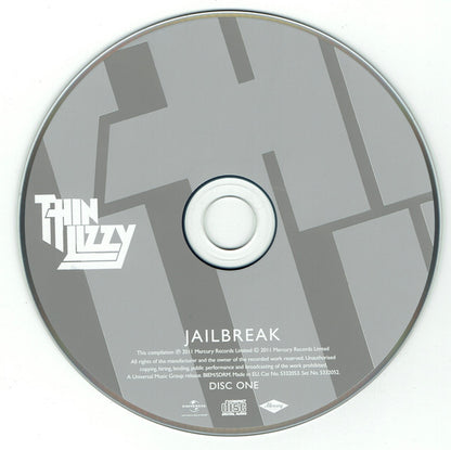 Thin Lizzy : Jailbreak (CD, Album, RE, RM + CD, RM + Dlx, M/Print, Exp)