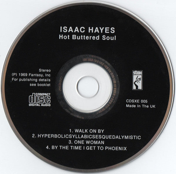 Isaac Hayes : Hot Buttered Soul (CD, Album, RE)