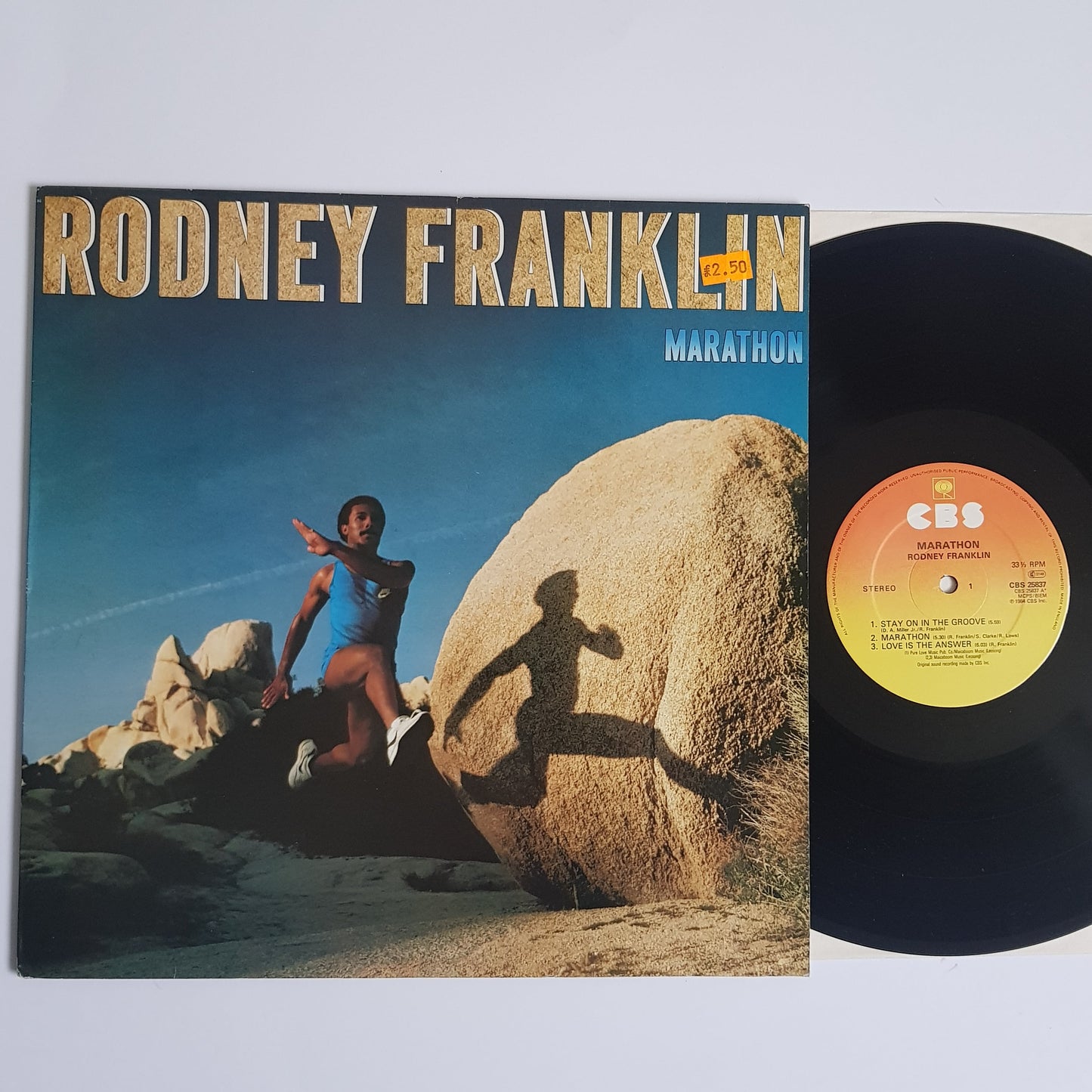 Rodney Franklin - Marathon (LP, Album) UK 1984 VG+