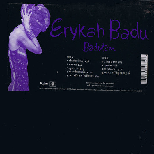 Erykah Badu : Baduizm (LP, Album)