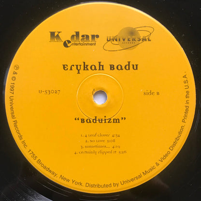 Erykah Badu : Baduizm (LP, Album)