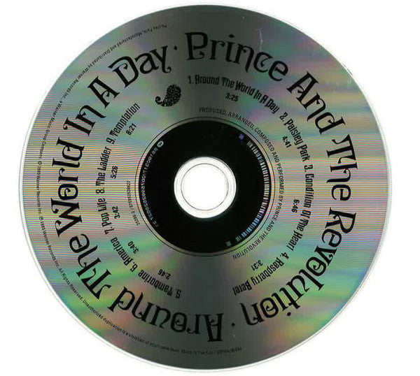 Prince And The Revolution : Around The World In A Day (CD, Album, RE)