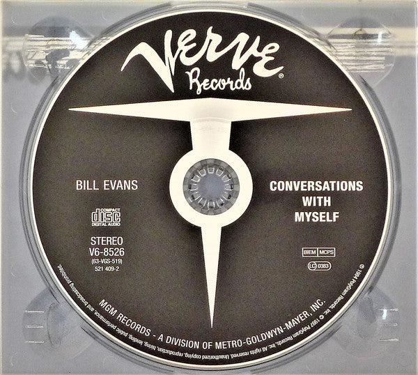 Bill Evans : Conversations With Myself (CD, Album, RE, RM, Dig)