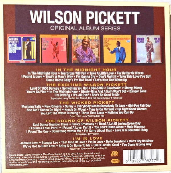 Wilson Pickett : Original Album Series (Box, Comp, Opt + CD, Album, RE + CD, Album, RE + C)