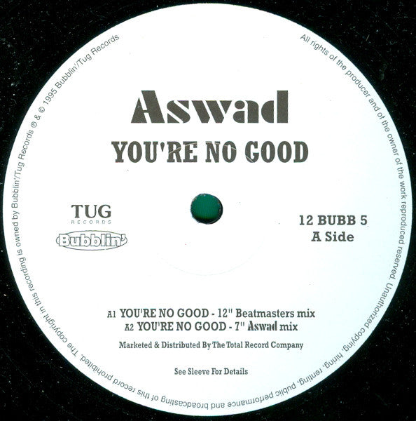 Aswad : You're No Good (12", Single)