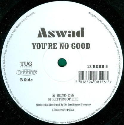 Aswad : You're No Good (12", Single)