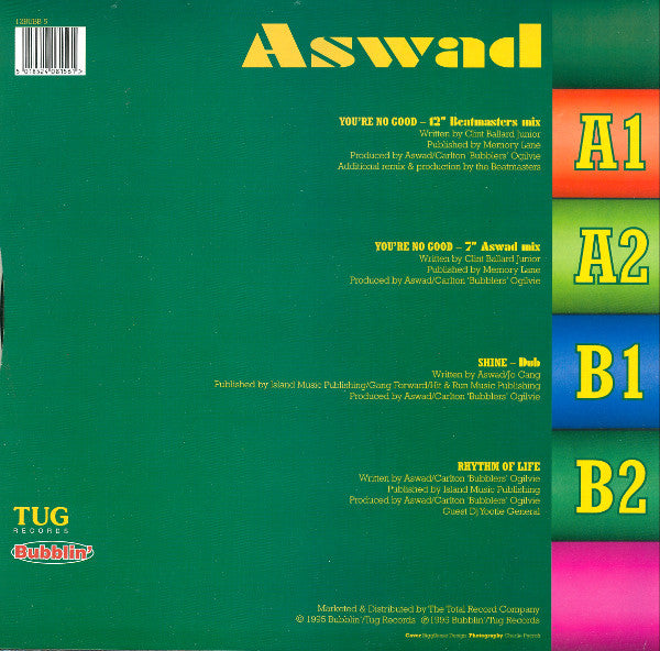 Aswad : You're No Good (12", Single)