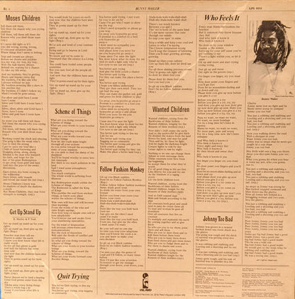 Bunny Wailer : Protest (LP, Album)