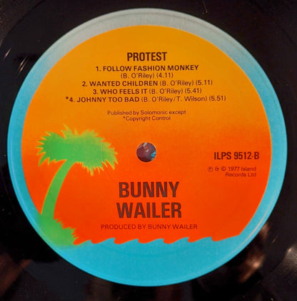 Bunny Wailer : Protest (LP, Album)