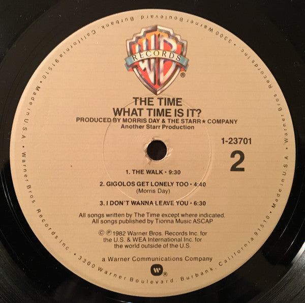 The Time : What Time Is It? (LP, Album, Jac)