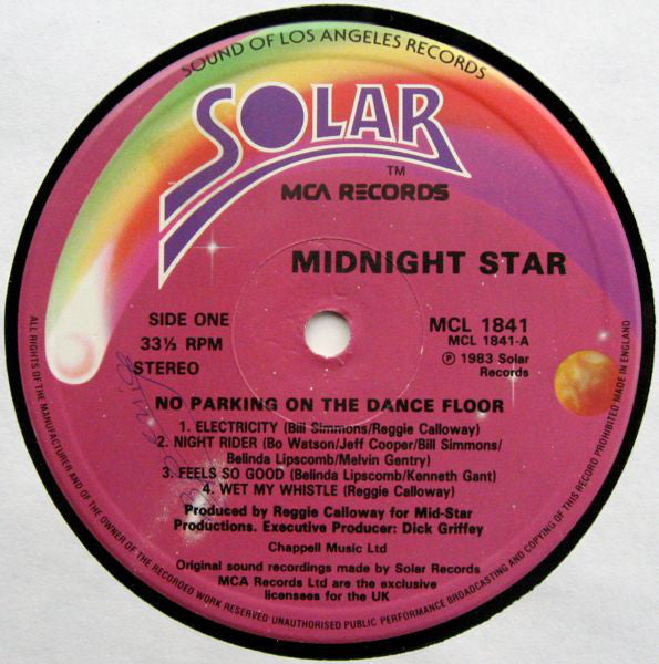 Midnight Star : No Parking On The Dance Floor (LP, Album)