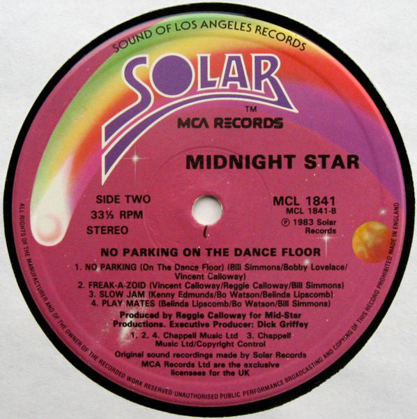 Midnight Star : No Parking On The Dance Floor (LP, Album)