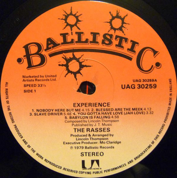 The Rass-es* : Experience (LP, Album)