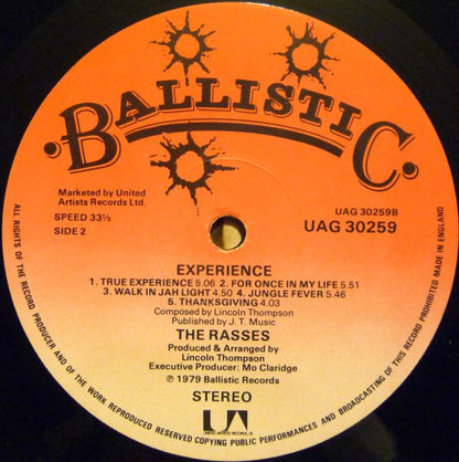 The Rass-es* : Experience (LP, Album)