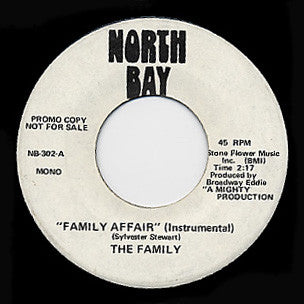 The Family (8) : Family Affair (7", Promo)