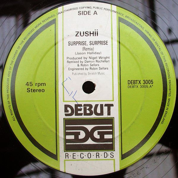 ZUSHii : Surprise, Surprise (Remix) (12", Gen)