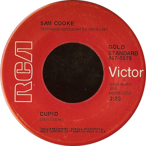 Sam Cooke : Chain Gang / Cupid (7", Single, RE)