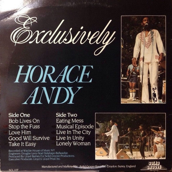 Horace Andy : Exclusively (LP, Album)