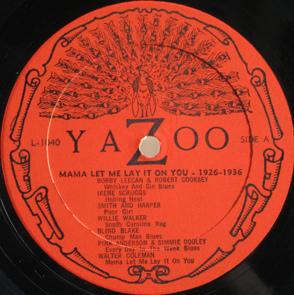 Various : Mama Let Me Lay It On You 1926-1936 (LP, Comp)