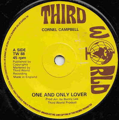 Cornel Campbell* : One And Only Lover (7", Single)