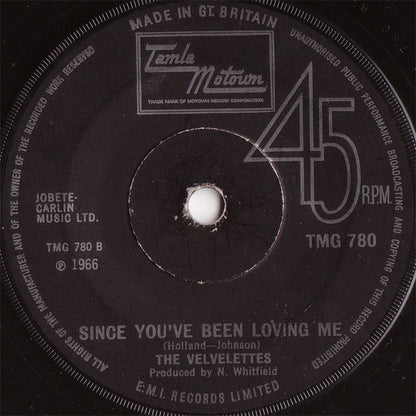 The Velvelettes : These Things Will Keep Me Loving You (7", Single, RE, Sol)