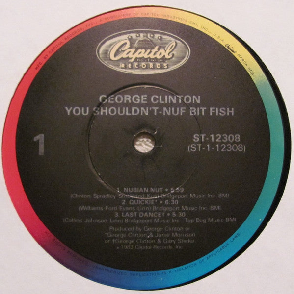 George Clinton : You Shouldn't-Nuf Bit Fish (LP, Album)