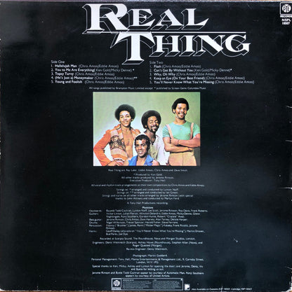 The Real Thing : Real Thing (LP, Album)