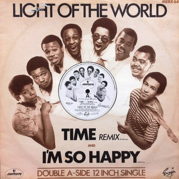 Light Of The World : Time (Remix) / I'm So Happy (12", Single)