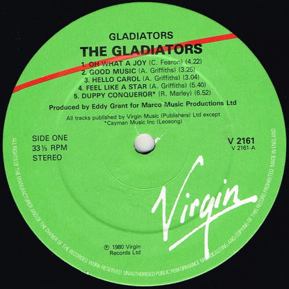 The Gladiators : Gladiators (LP, Album)