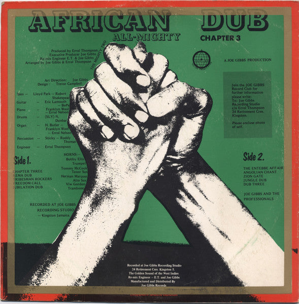 Joe Gibbs & The Professionals : African Dub All-Mighty - Chapter 3 (LP, Album)