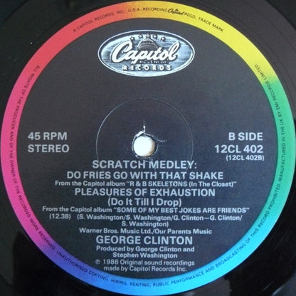 George Clinton : Do Fries Go With That Shake (12", Single)