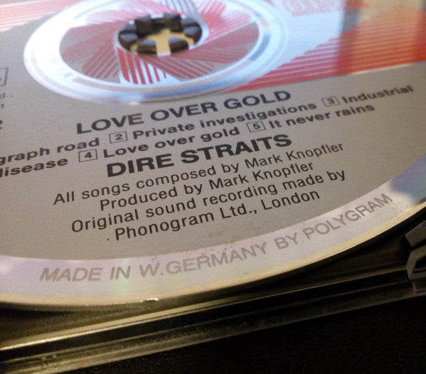 Dire Straits : Love Over Gold (CD, Album, RE, Red)