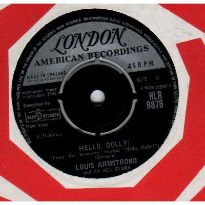 Louis Armstrong And The All Stars* : Hello, Dolly! (7")