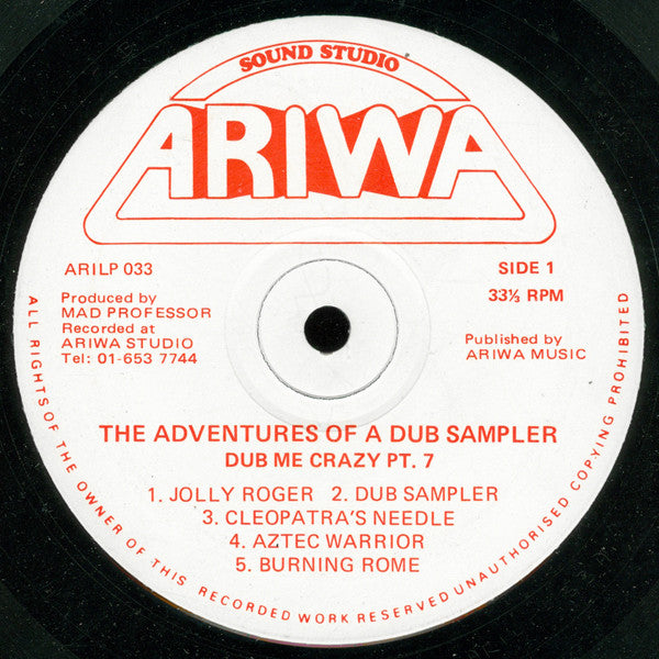 Mad Professor : Dub Me Crazy Part 7: The Adventures Of A Dub Sampler (LP, Album)