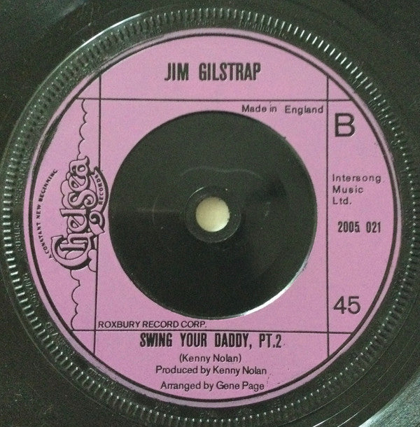 Jim Gilstrap : Swing Your Daddy (7", Single, Sol)