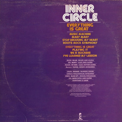 Inner Circle : Everything Is Great (LP, Album)