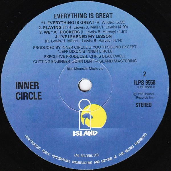 Inner Circle : Everything Is Great (LP, Album)