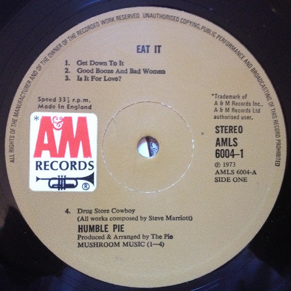 Humble Pie : Eat It (2xLP, Album)