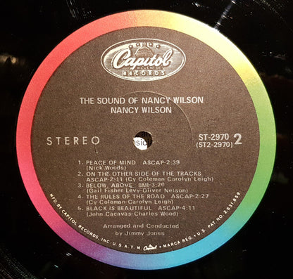 Nancy Wilson : The Sound Of Nancy Wilson (LP, Album)