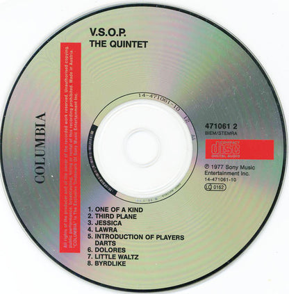 The V.S.O.P. Quintet : The Quintet (CD, Album, RE)