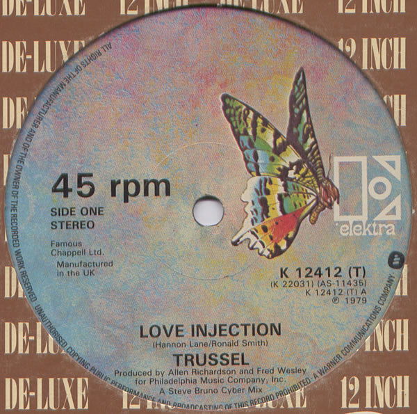 Trussel : Love Injection (12", Single)