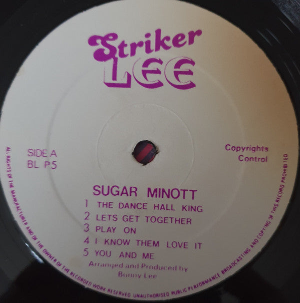 Sugar Minott : The Leader For The Pack (LP, Album)